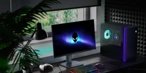 Alienware تطلق خمس شاشات ألعاب بمواصفات متطورة ومقاسات متنوعة #MWC25