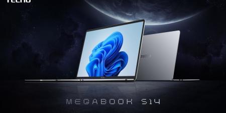 MegaBook S14 أخف حاسوب محمول بشاشة OLED بقياس 14 بوصة من Tecno في #MWC25