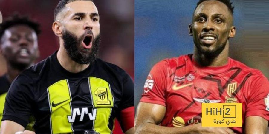 مقارنة بين هدافي الاتحاد والقادسية في دوري روشن