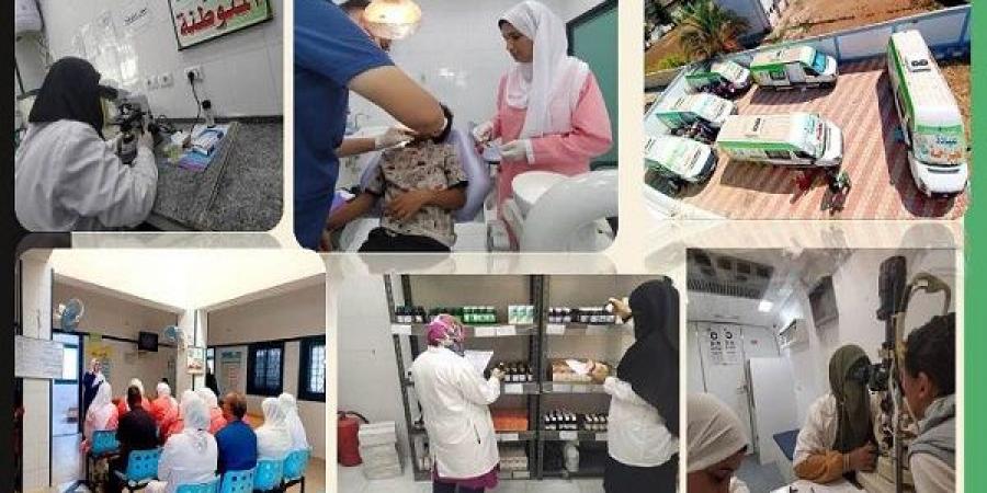 علاج 957 مواطن بالمجان فى قافلة طبية بالشرقية