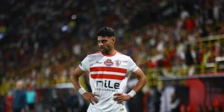 تفاصيل عقوبة الزمالك لـ مصطفى شلبي واستبعاده من القمة